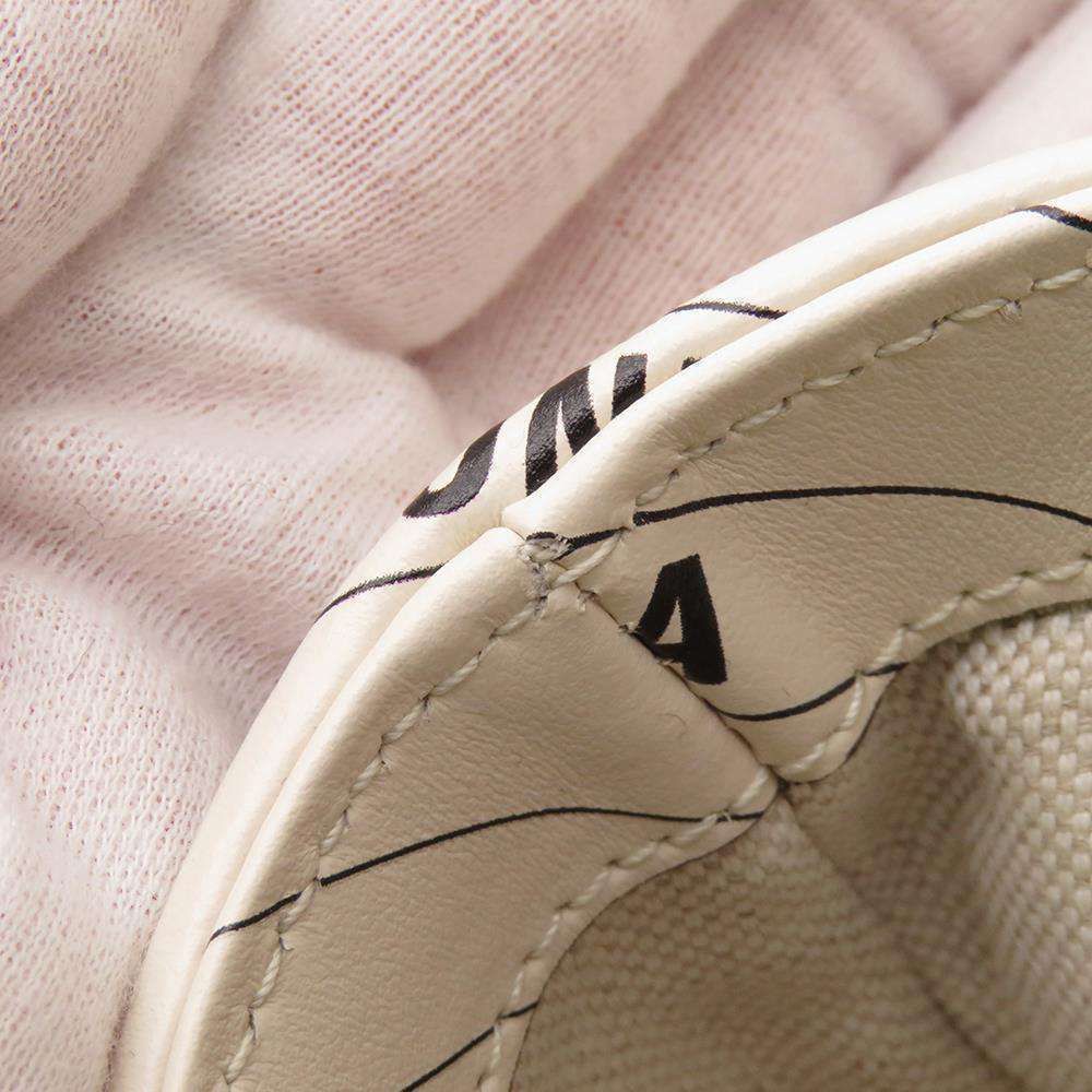 Chain Balenciaga Collaboration GG Marmont Quilted Leather White - Picture 7 of 11
